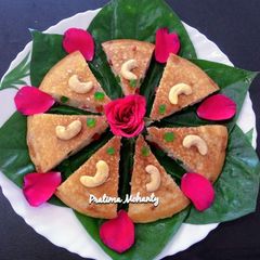 PODA PITHA (Baked Rice Cake) A picture of PODA PITHA (Baked Rice Cake).