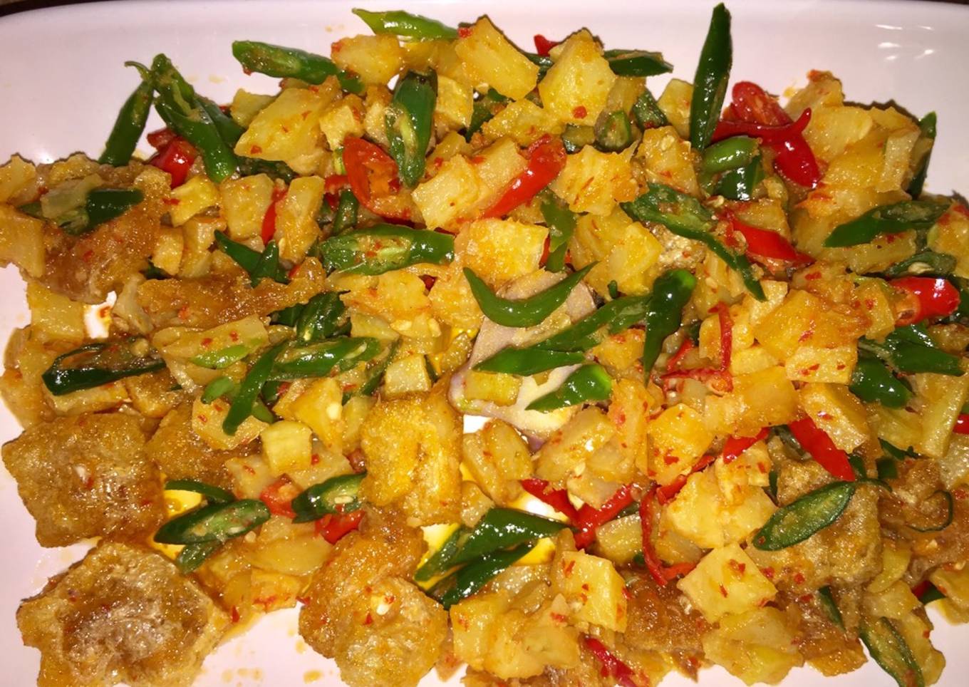 Sambal goreng kentang istimewa