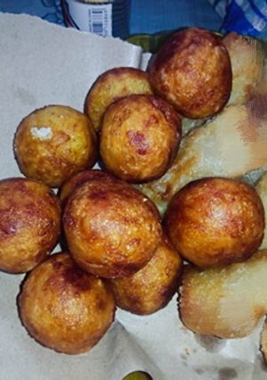 Foto resep Bolabola ubi #BikinRamadanBerkesan