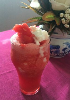 Foto resep Jus semangka ala thai manggo