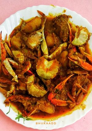 A picture of Spicy Crab (kakrar Jhal).