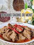 Rendang Daging 30 Menit
