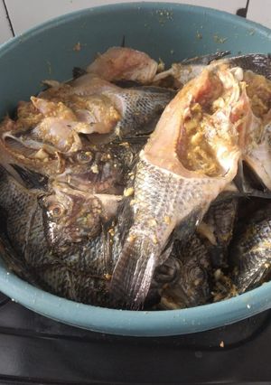 Foto resep Ikan goreng Mujair bumbu kuning