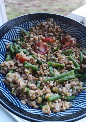 Une photo de Salade de petit épeautre