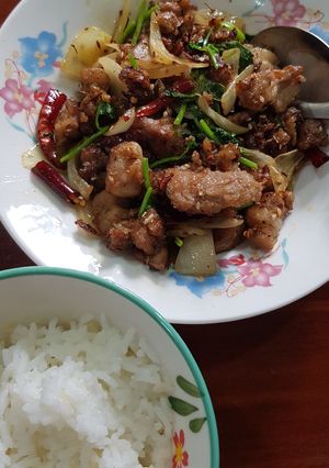 รูปของ แกะผัดยี่หร่า