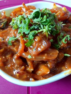 कांद्याची भाजी (kandyachi bhaji recipe in marathi) रेसिपी चे मुख्य फोटो