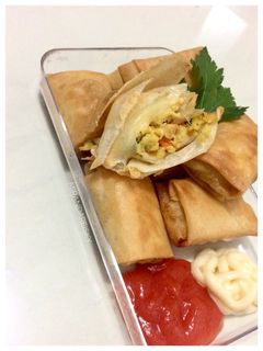 Foto resep Lumpia Goreng Isi Telur