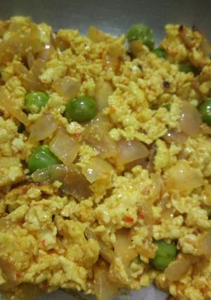 A picture of Paneer bhurji.