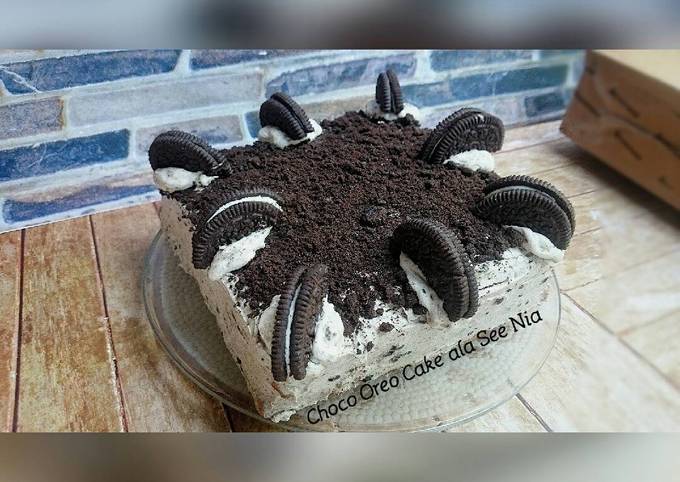 Choco Oreo Cake foto resep utama
