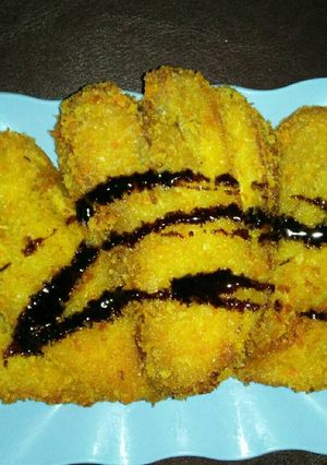 Foto resep Pisang Goreng Crispy Toping Coklat