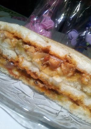 A picture of Chicken Fajita Sandwiches.