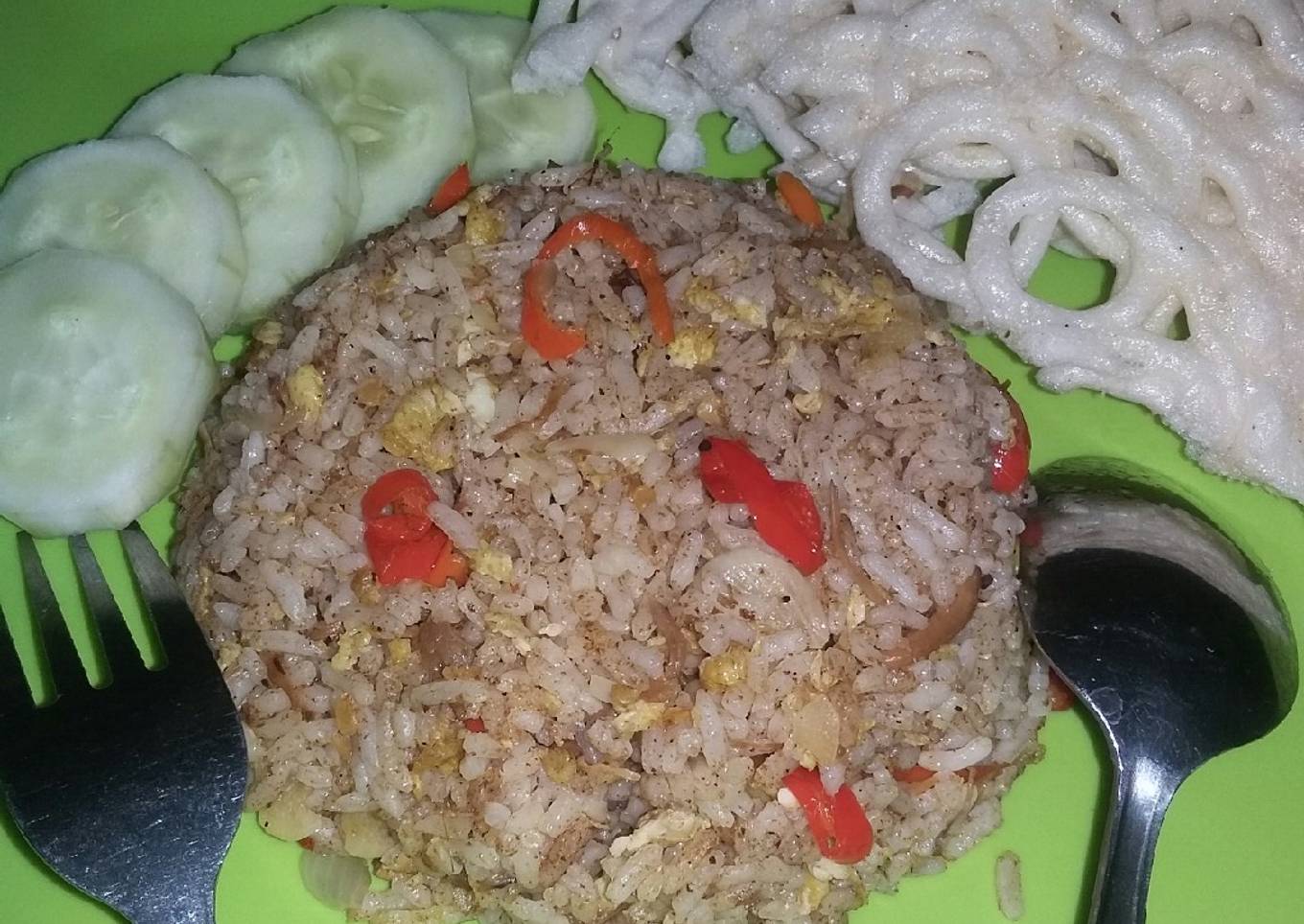 Nasi goreng rendang