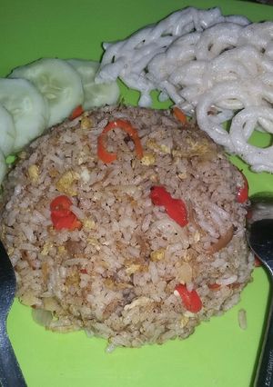 Foto resep Nasi goreng rendang