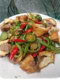 Tumis Tahu Buncis Cabe Gendot