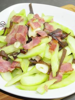 培根脆炒黃瓜[便當菜] 的食譜成品照片