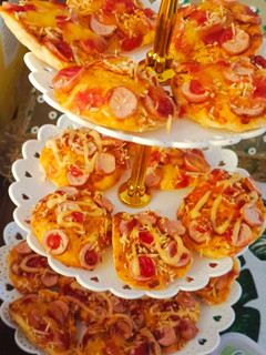 Foto resep Roti pizza mini airfryer