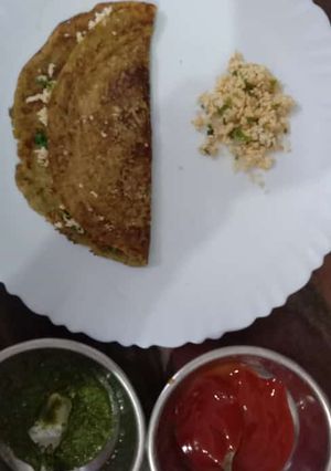 तवा पनीर चीला (tawa paneer cheela recipe in Hindi) रेसिपी मुख्य फोटो
