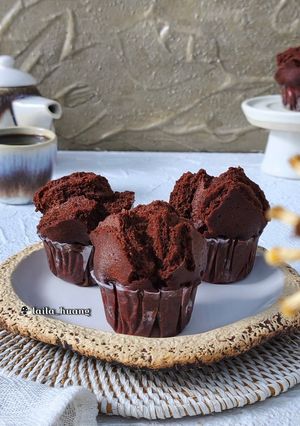Foto resep Bolu Kukus Coklat Mekar (Gluten Free)
