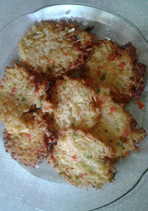 Una foto de Torrejitas de arroz y verdura: Fácil y económica