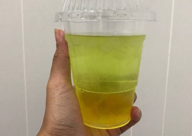 Bagaimana Membuat Es Jelly Lidah Buaya (Aloevera) Anti Gagal