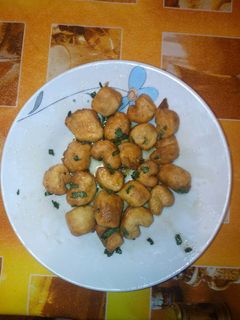 Una foto de Ñoquis con mantequilla y salvia