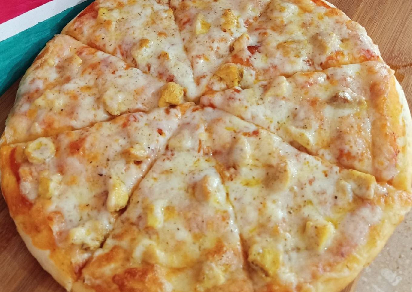 Chicken Cheese Pizza 🍕🧀🍕