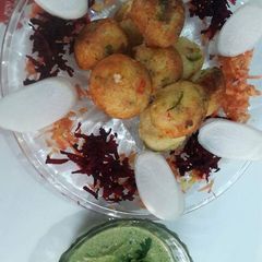A picture of Vegetable appam (appe).