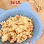 Hình của món Ăn dặm: risotto cá hồi.