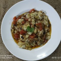 A picture of Roasted eggplant mash.