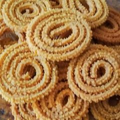 A picture of Chakli.