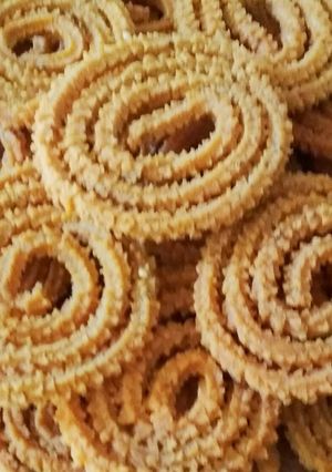 A picture of Chakli.