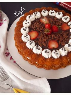 عکسی از دستور کیک شیره انگور