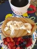 Pancakes de avena y proteína