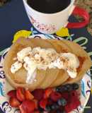 Pancakes de avena y proteína