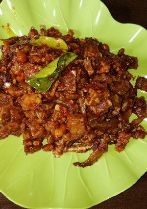 Foto resep Teri tempe kacang balado