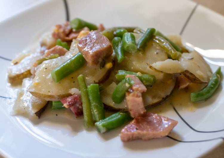 Everyday Fresh Scalloped Potatoes and Ham