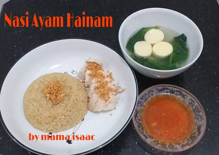 Resep Nasi Ayam Hainam, Enak Banget