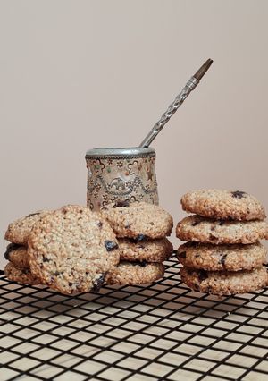 Una foto de Galletas de avena con eritritol ♥️