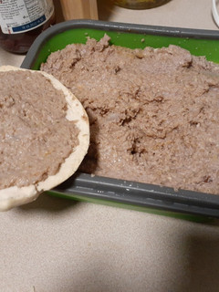 Una foto de Paté vegano de garbanzo con scoby de Kombucha