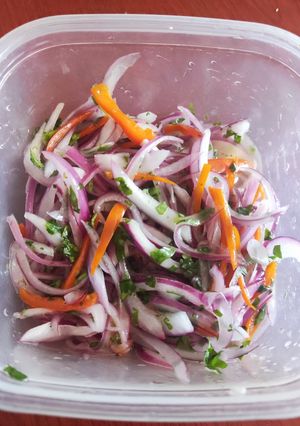 Una foto de Salsa criolla