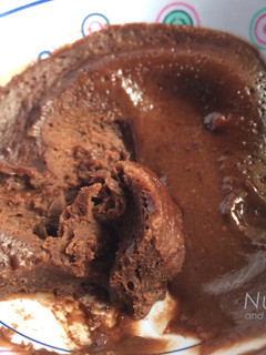 Una foto de Mug cake de chocolate amargo fit