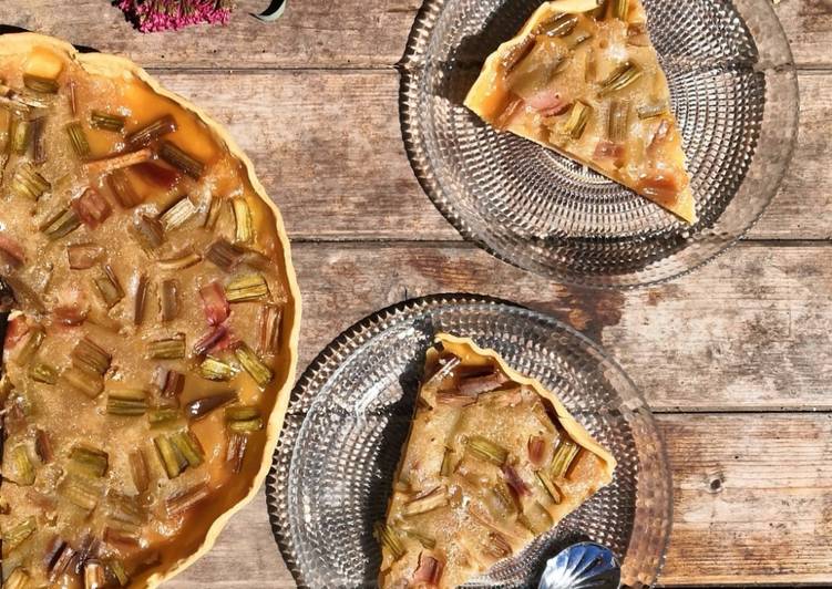 Comment Cuisiner Tarte à la rhubarbe