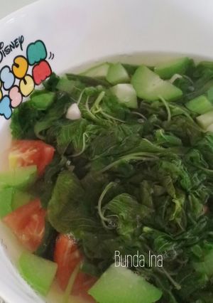 Foto resep Sayur Bening Bayam Labu Siam