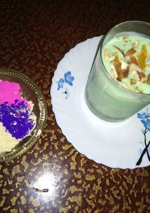 A picture of Thandai.