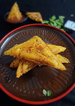 A picture of Suji sandwich toast (without bread).