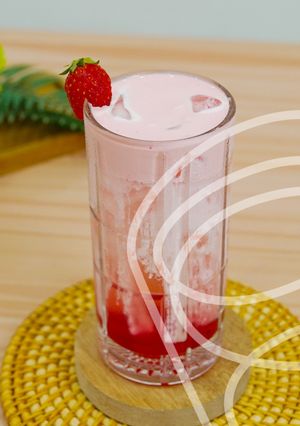 Foto resep Pinky Coconut Soda
