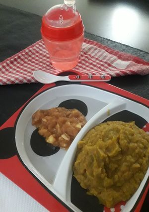 Una foto de Puré Semáforo 🧡💛💚 (Bebé +6m)👶