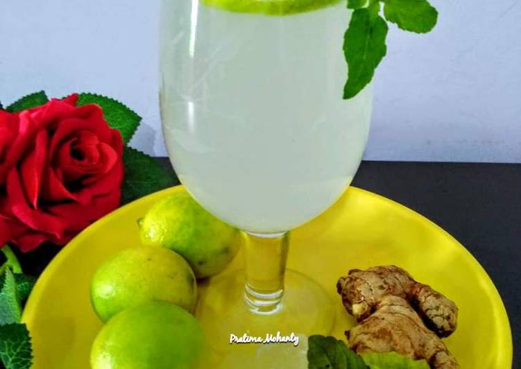 Steps to Make Super Quick Homemade Ginger Lemonade