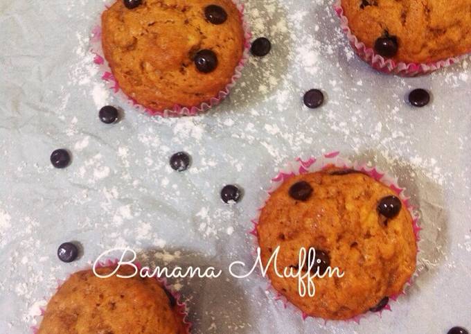 Resep Muffin Pisang oleh Windi for Nizham-Aisya - Cookpad
