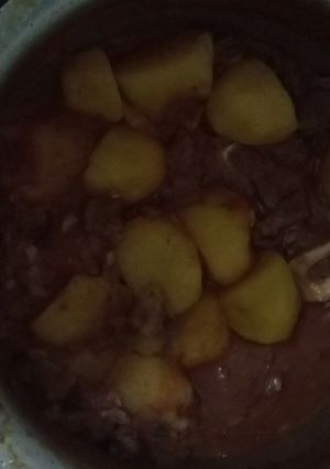 A picture of Beef stew.